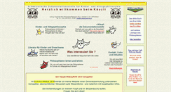 Desktop Screenshot of kinderphilosophie.ch